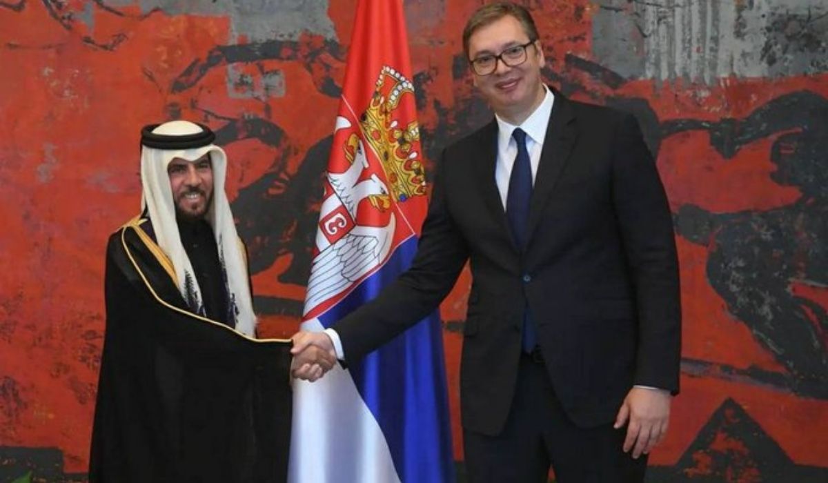 Serbian President Receives Qatari Ambassador Credentials